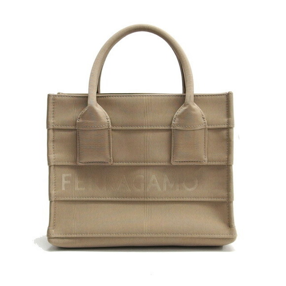 Salvatore Ferragamo Tote Bag Beige - Picture 1 of 3